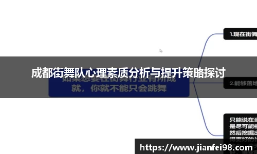 成都街舞队心理素质分析与提升策略探讨